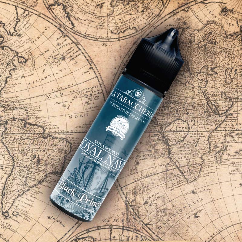 Black Prince Royal Navy Extra Dry 4Pod White Aroma 20 ml La Tabaccheria