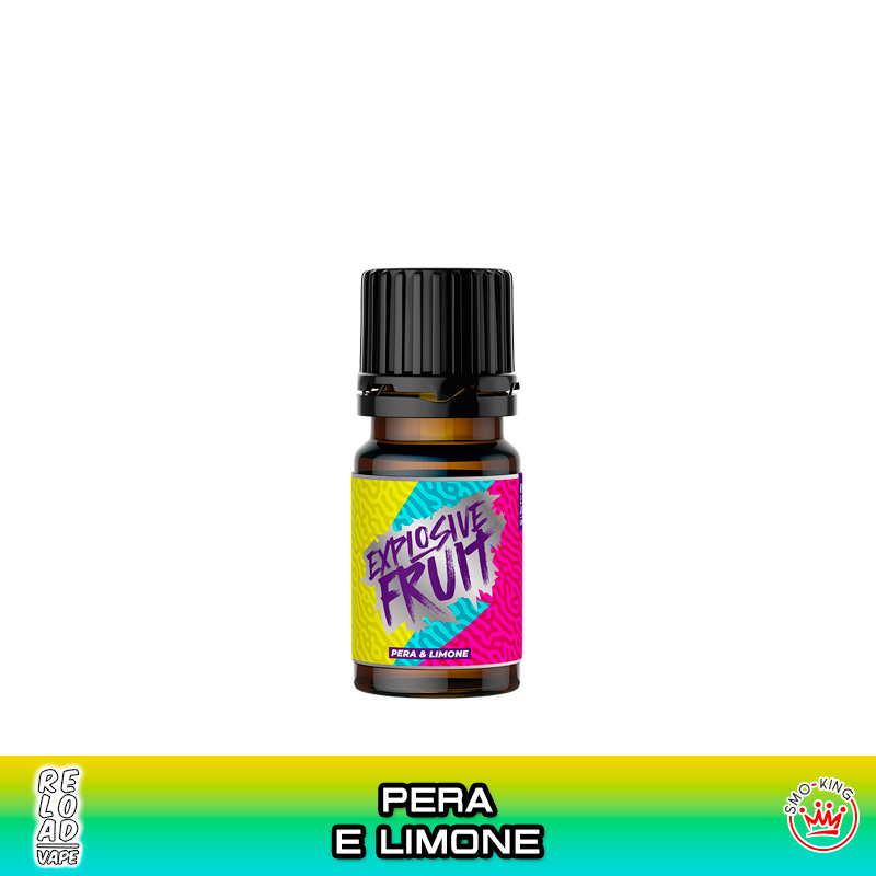 Pera Limone Explosive Fruit Aroma Concentrato 10 ml Reload Vape