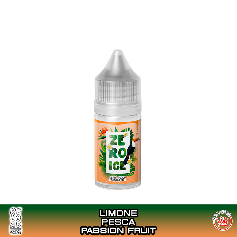 Lemon Peach Passionfruit ZERO ICE Aroma Mini 10 ml Reload Vape