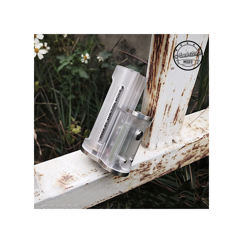 Ambition Mods Easy Side Box Mod 60W Clear Frosted