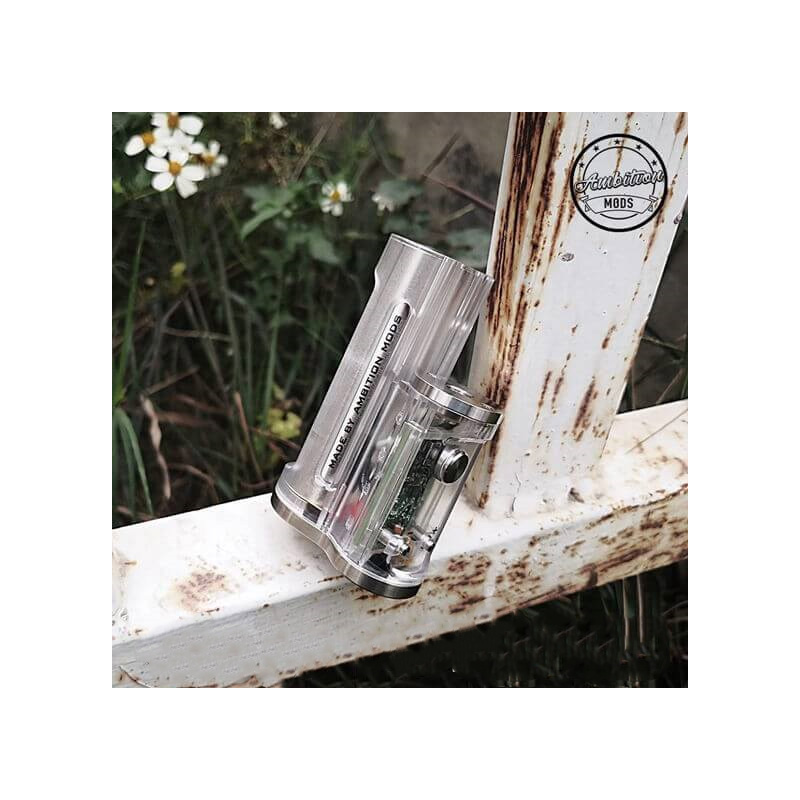 Ambition Mods Easy Side Box Mod 60W Clear Polished