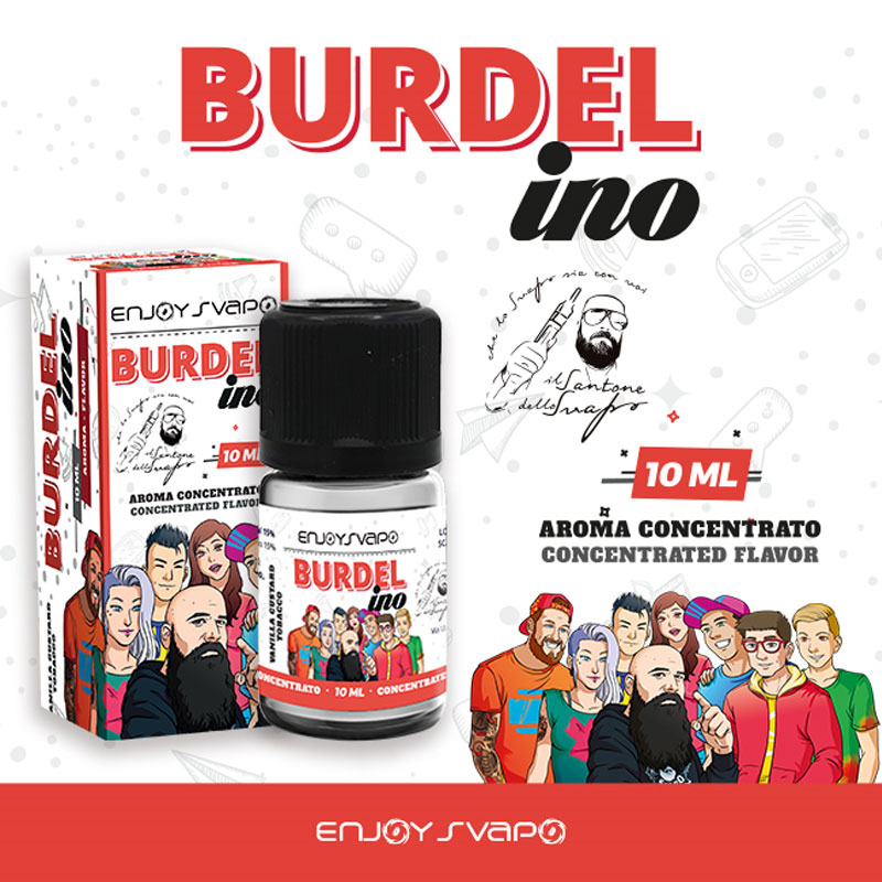 EnjoySvapo Burdel Ino Aroma 10 ml Liquido per Sigaretta Elettronica