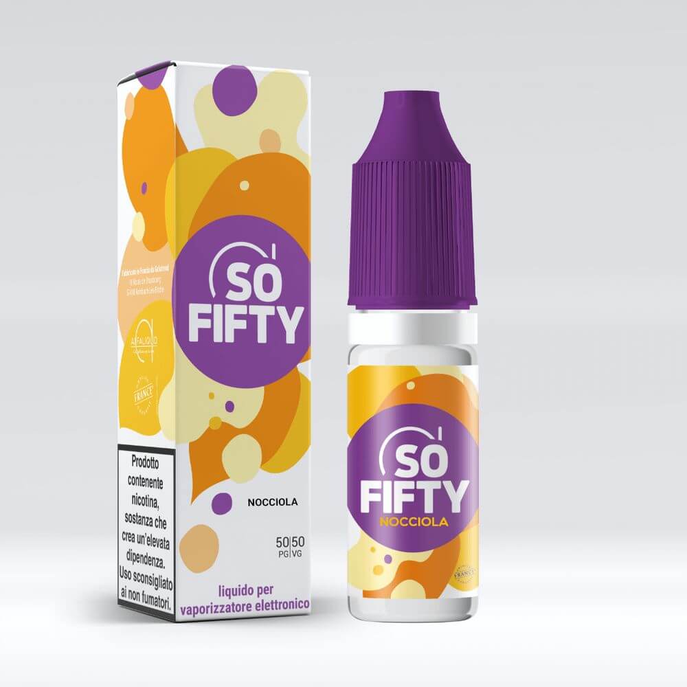 Alfaliquid Sofifty Nocciola 10 ml Liquido Pronto Nicotina