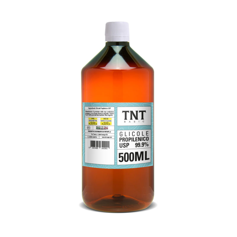 TNT Vape FULL PG Glicole Propilenico 500 ml
