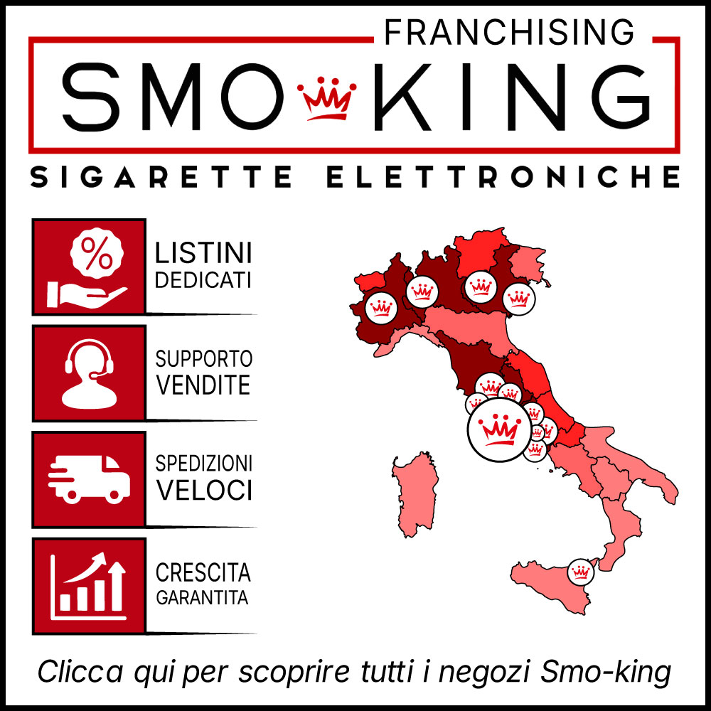 Mappa Negozi Smo-king Italia