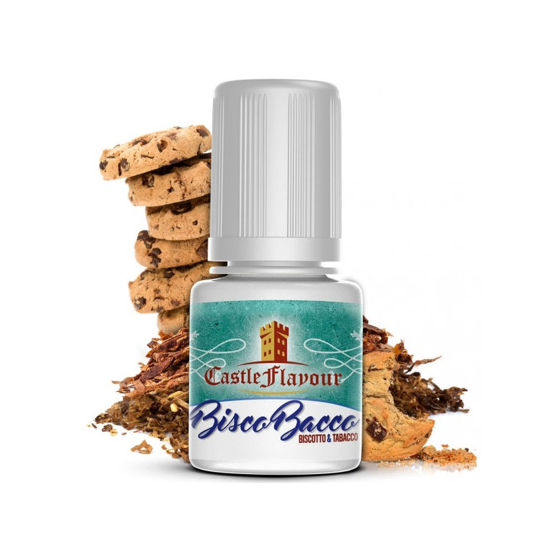 Castle Flavour BiscoBacco Aroma Concentrato 10 ml per Sigaretta Elettronica