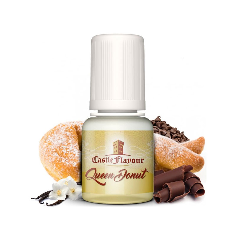 Castle Flavour Queen Donut Aroma Concentrato 10 ml per Sigaretta Elettronica