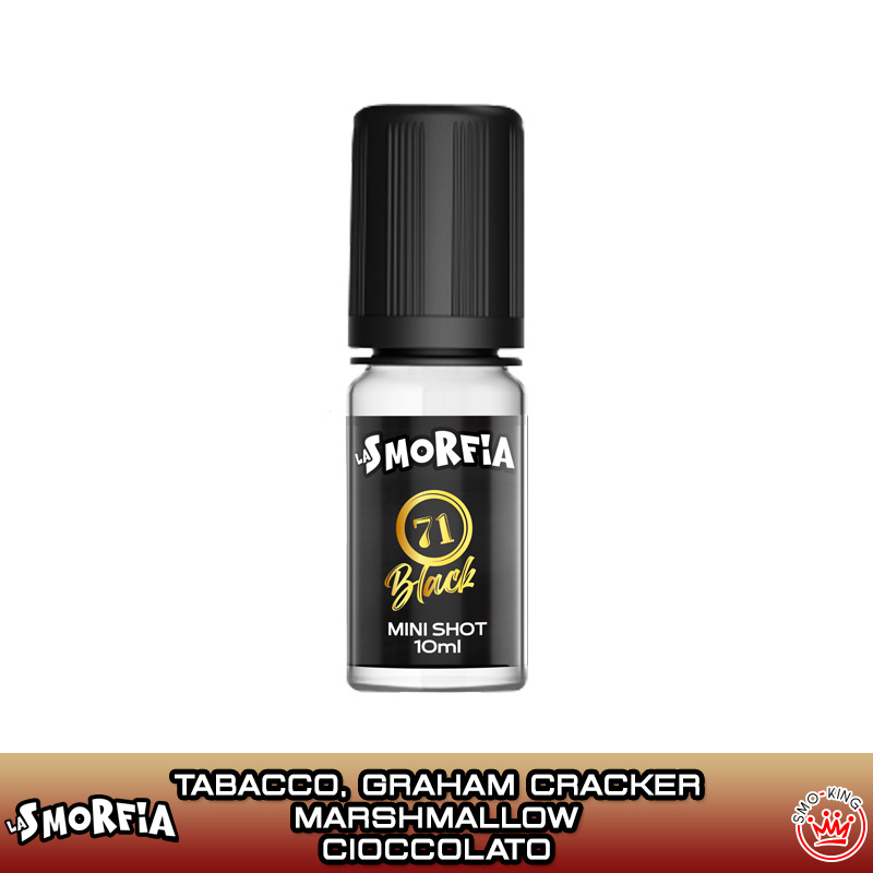 LA SMORFIA N.71 BLACK Aroma Mini 10 ml King Liquid