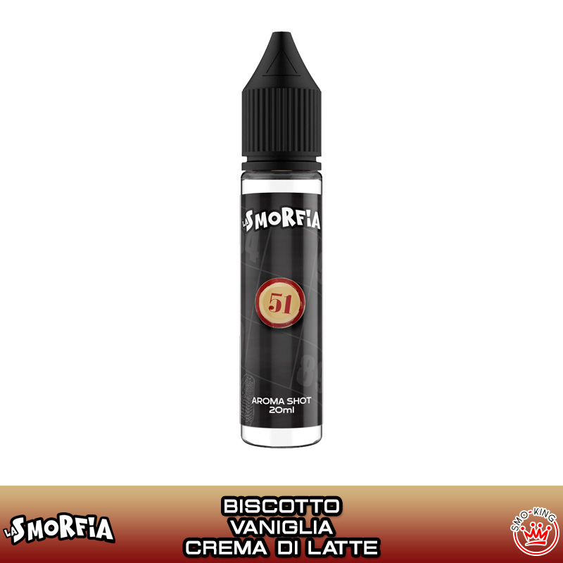 LA SMORFIA N.51 Aroma Shot 20 ml King Liquid