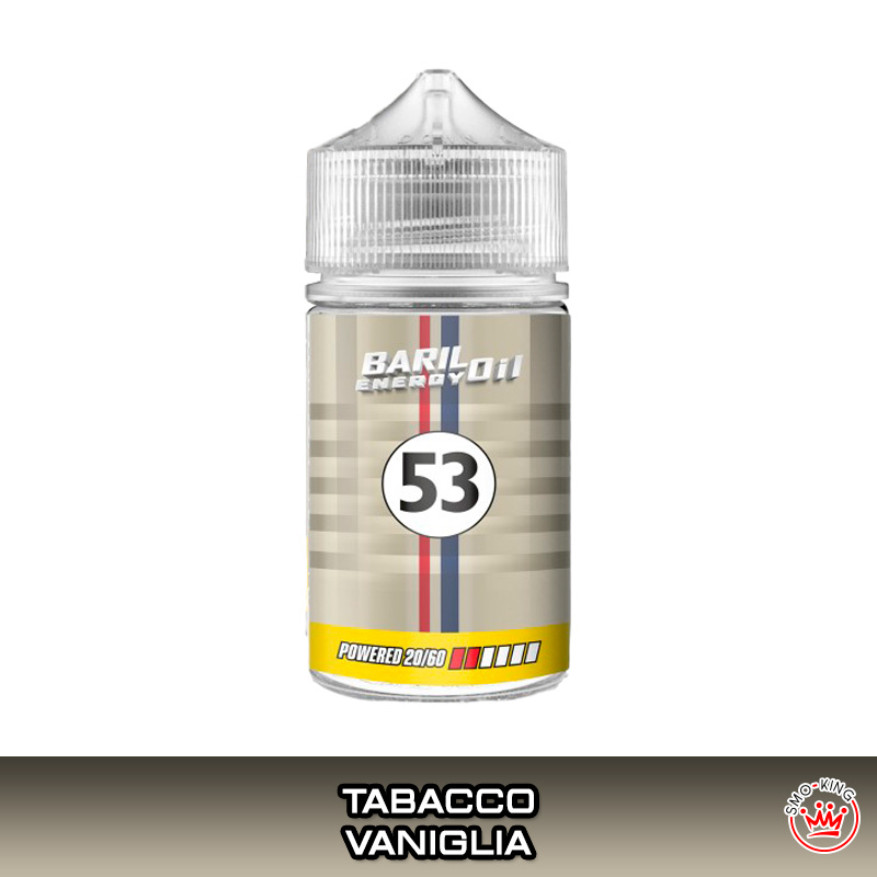 53 VANILLA CREAM TOBACCO Baril Oil Aroma 20 ml in 60 ml Marc Labo