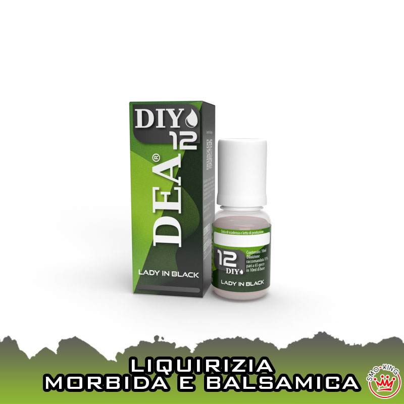 DeaDea Flavor Lady in Black 12 Aroma 10 ml liquido sigaretta elettronica