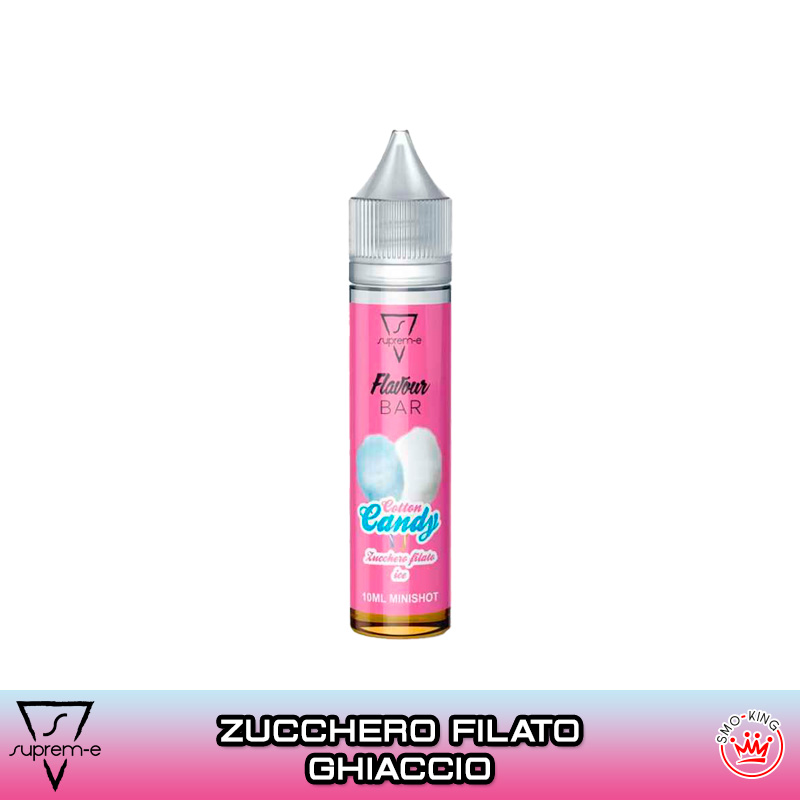 Cotton Candy Flavour Bar Mini Shot 10 ml Suprem-e