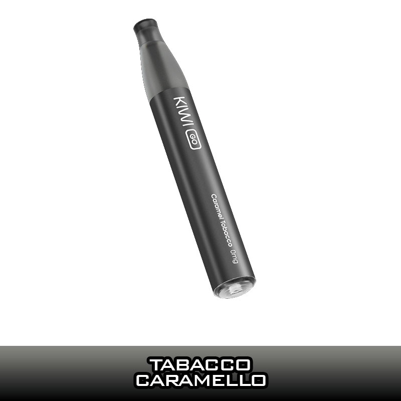 KIWI GO Caramel Tobacco Sigaretta Usa e Getta 750 Puff