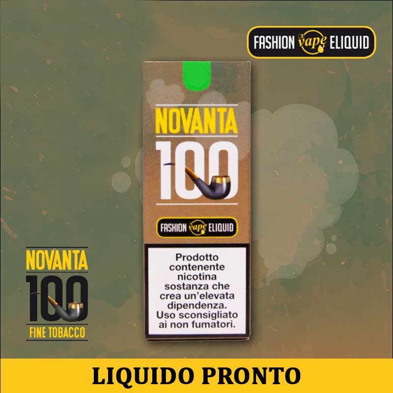 Fashion Vape Eliquid NovantaCento Liquido Pronto Nicotina