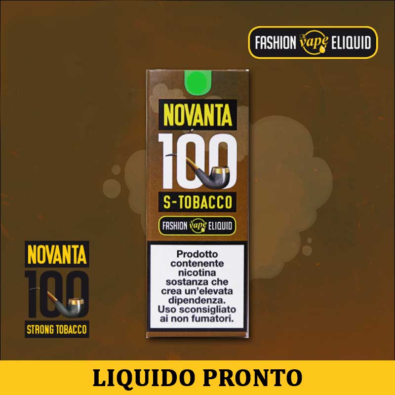 Fashion Vape Eliquid Novanta100 S Liquido Pronto Nicotina
