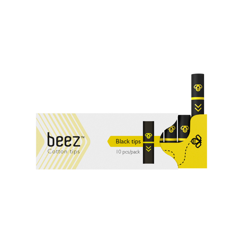BEEZ Filtri in Cotone Beez Vapor 10 Pezzi black