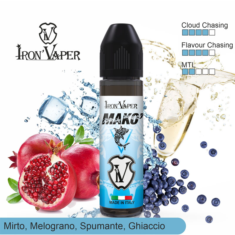Iron Vaper Makò Aroma 20 ml Liquido Sigaretta Elettronica