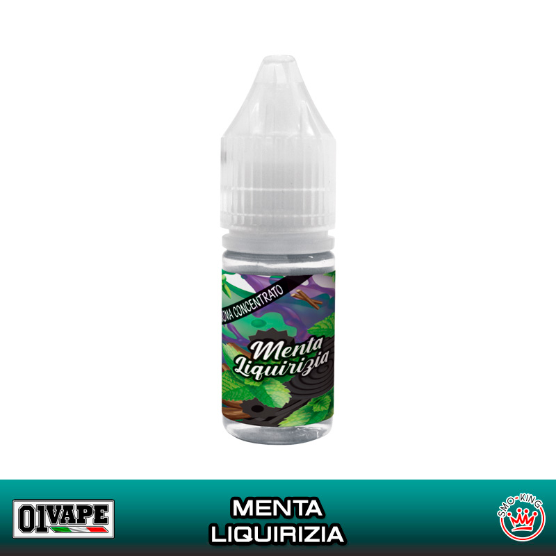 MENTA E LIQUIRIZIA Aroma Concentrato 10 ml 01Vape