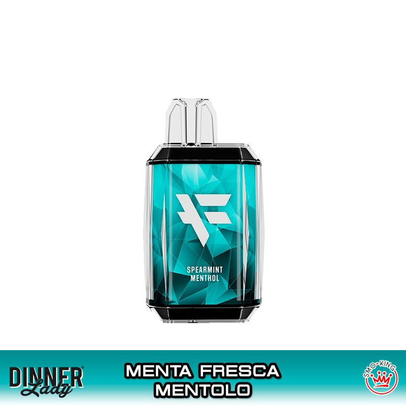 FUYL SPEARMINT MENTHOL Sigaretta Usa e Getta 800 Puff DINNER LADY