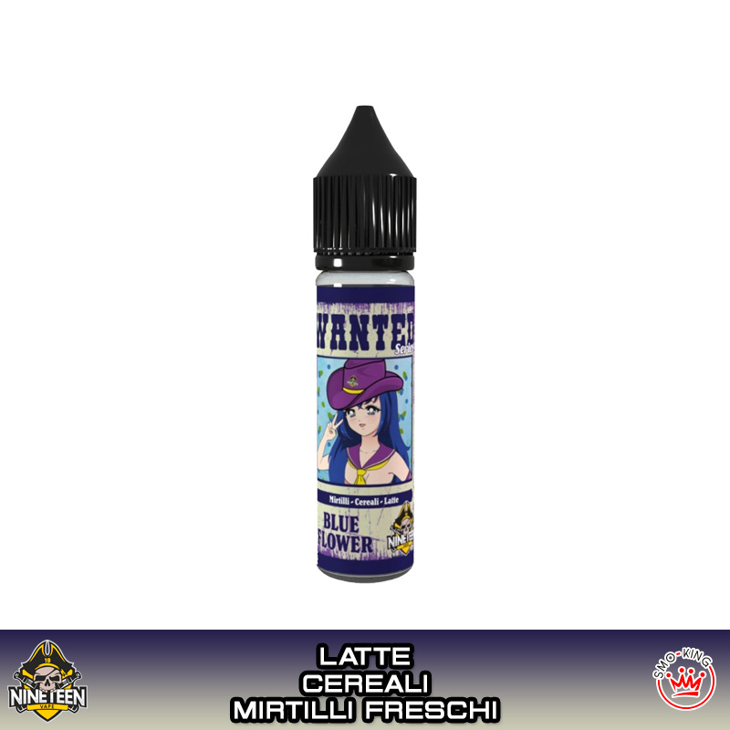 BLUE FLOWER Wanted Mini Shot 10 ml Nineteen Vape Nineteen Vape