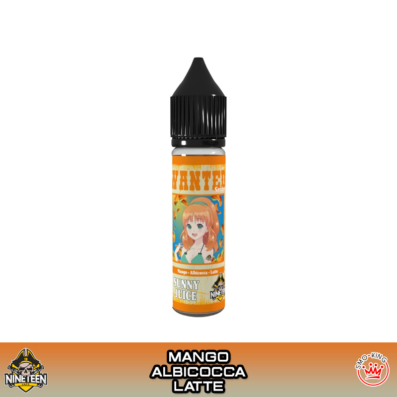 SUNNY JUICE Wanted Mini Shot 10 ml Nineteen Vape