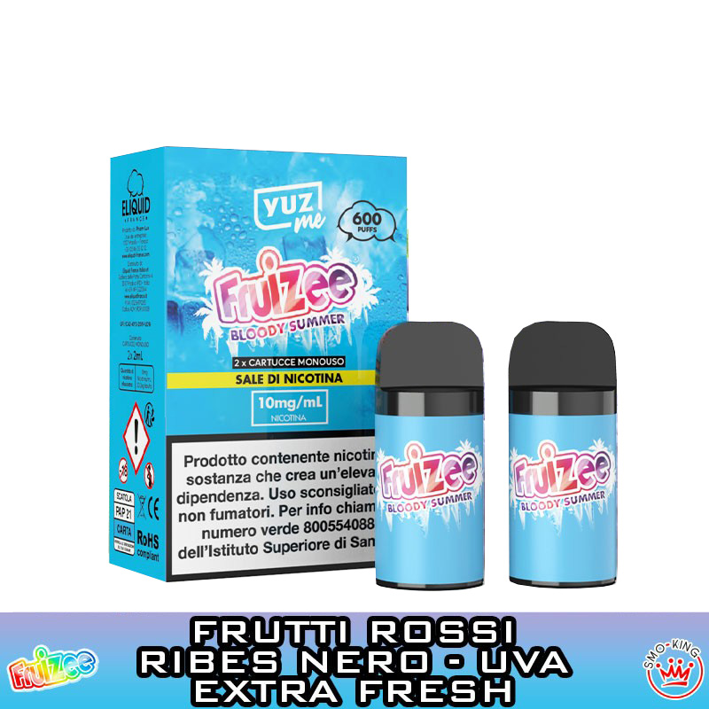 Yuz Me BLOODY SUMMER Fruizee Pod Usa e Getta Eliquid France