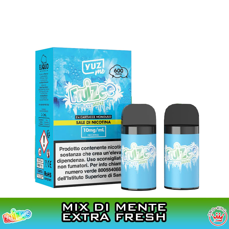 Yuz Me ICEE MINT Fruizee Pod Usa e Getta Eliquid France