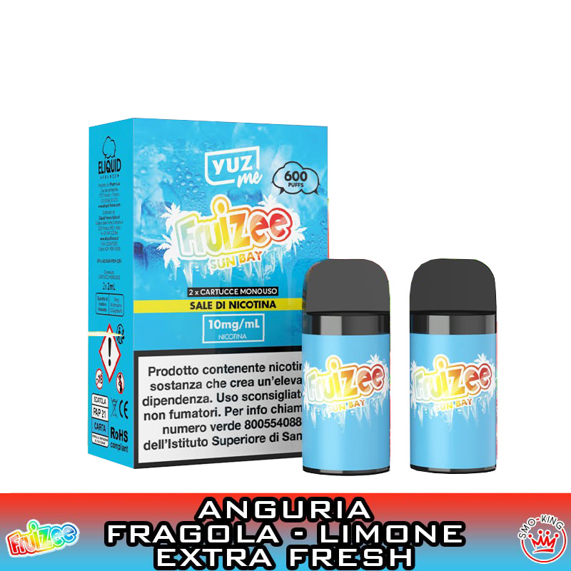 Yuz Me SUN BAY Fruizee Pod Usa e Getta Eliquid France