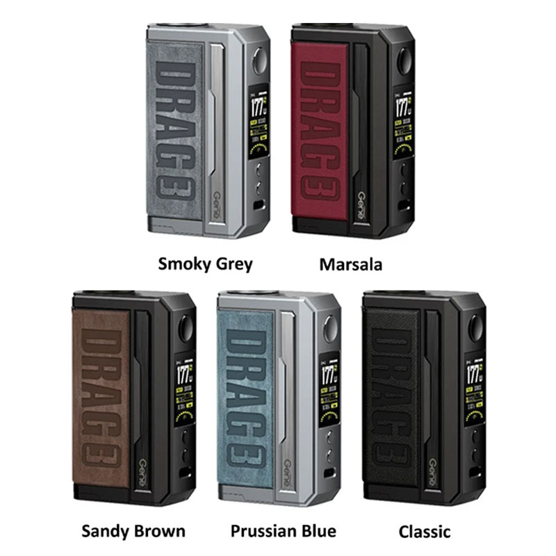 DRAG 3 Box Mod Voopoo Siagretta Elettronica