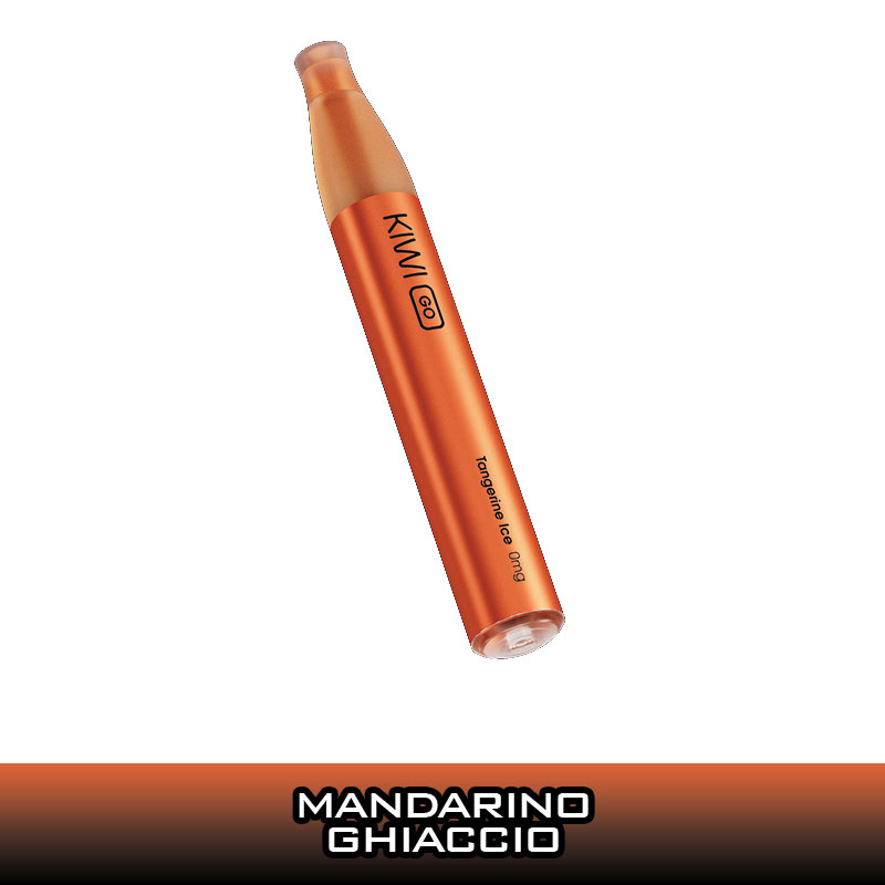 KIWI GO Tangerine Ice Sigaretta Usa e Getta 750 Puff
