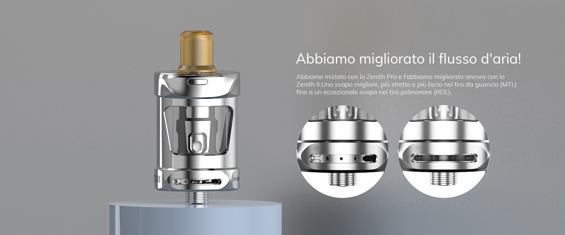 ZENITH 2 Atomizzatore INNOKIN AIRFLOW