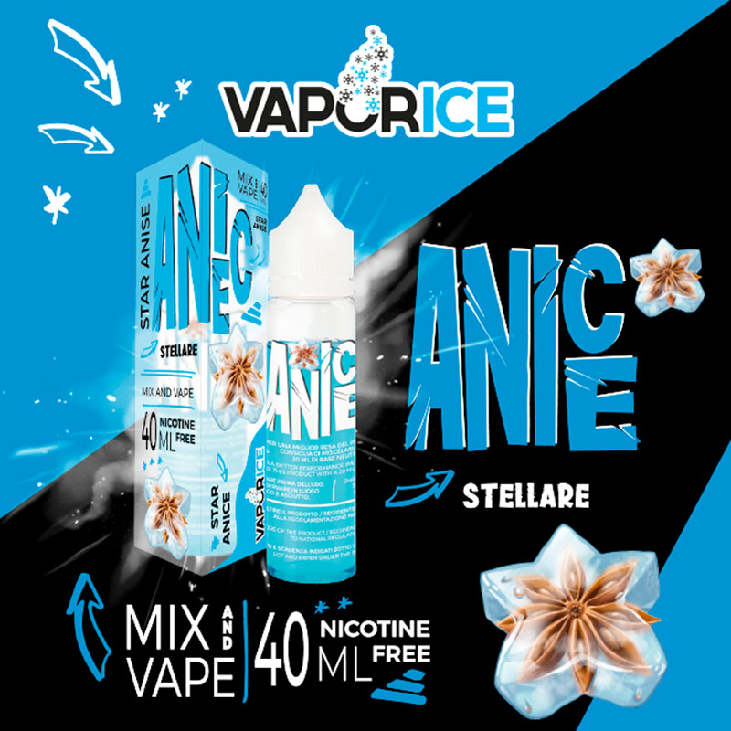 VAPORICE ANICE Liquido 40 ml Mix VAPORART