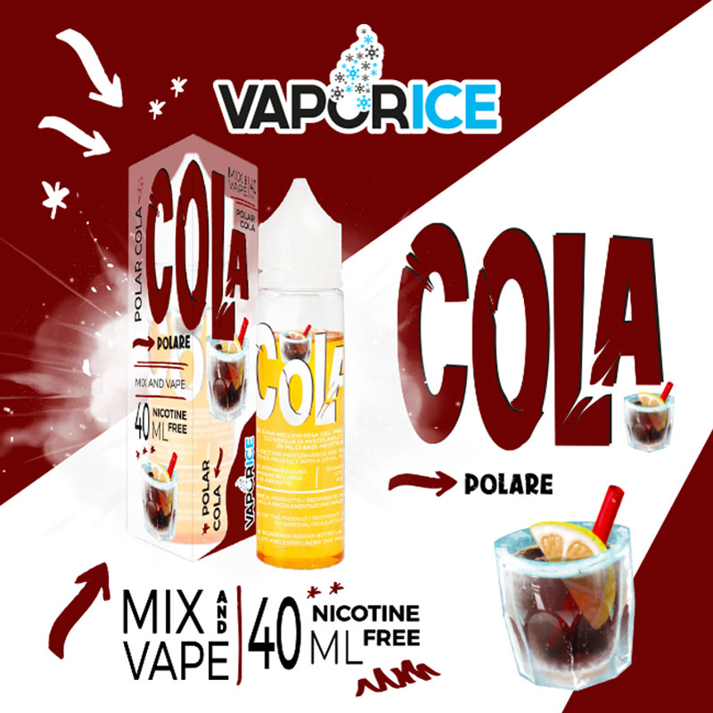 VAPORICE COLA POLARE Liquido 40 ml Mix VAPORART
