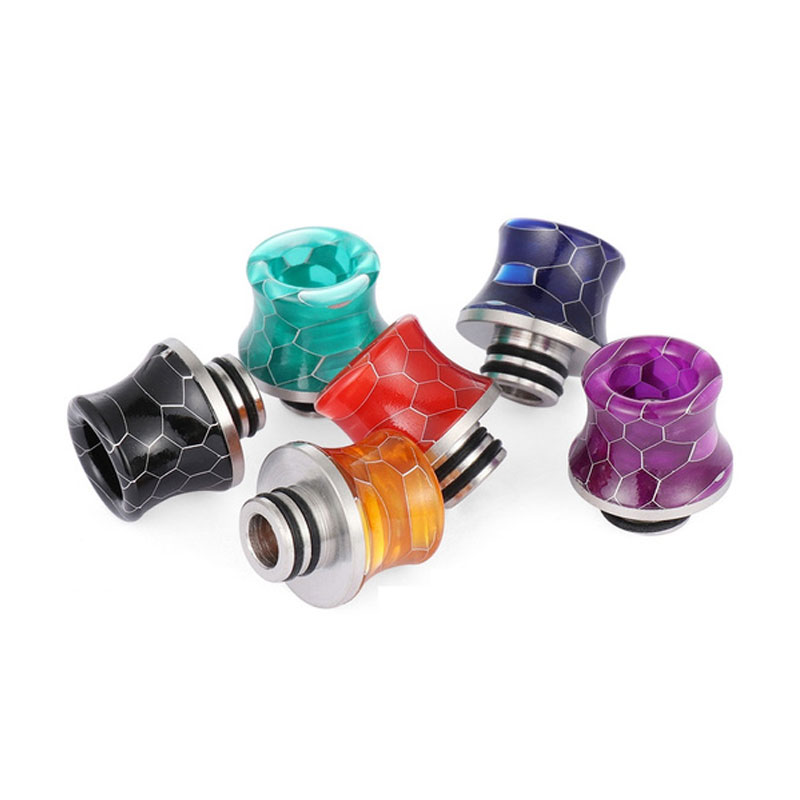 Snakeskin Drip Tip Black