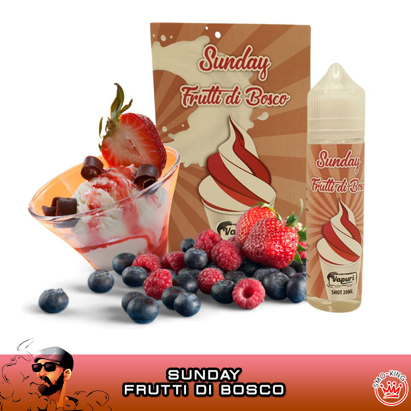 SUNDAY FRUTTI DI BOSCO Aroma 20 ml VAPURÌ