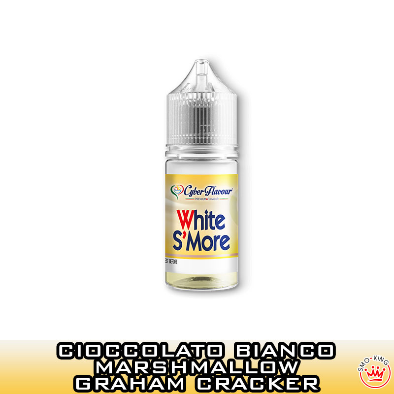 White S'More Mini Shot 10 ml Cyber Flavour