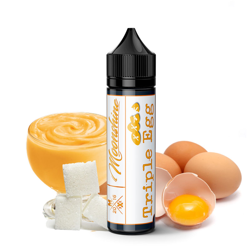 Moonshine XXX Triple Egg Aroma 20 ml da Svapare con il miglior Bocchino