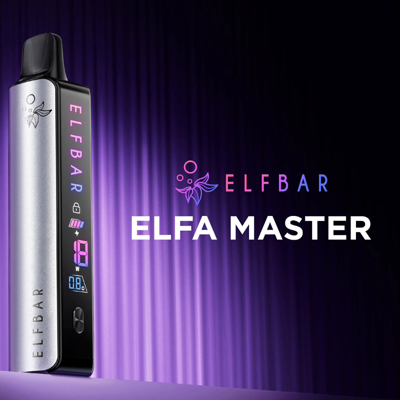 Elfbar Elfa Master Box Sigaretta Usa-e-Getta Ricaricabile con Pod Sostituibile