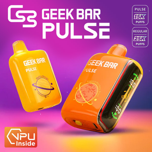 Geekbar Pulse Sigaretta Usa-e-Getta Display LED 15000 Puff