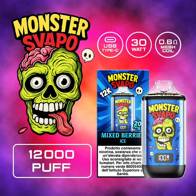 Monster Svapo 12K Puff