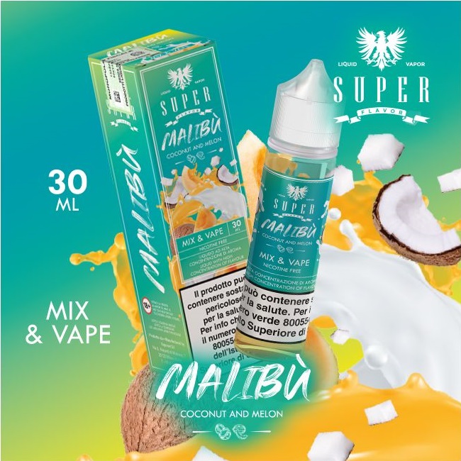 Malibu Mix&Vape 30 ml Super Flavor