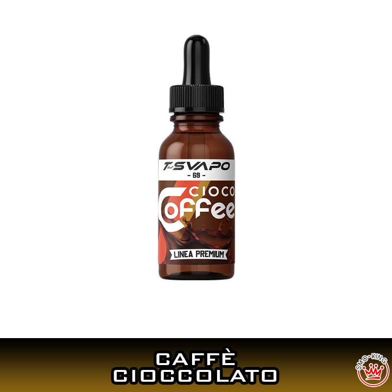 T-Svapo Cioccocaffee Aroma Concentrato 10 ml Liquido Sigaretta Elettronica