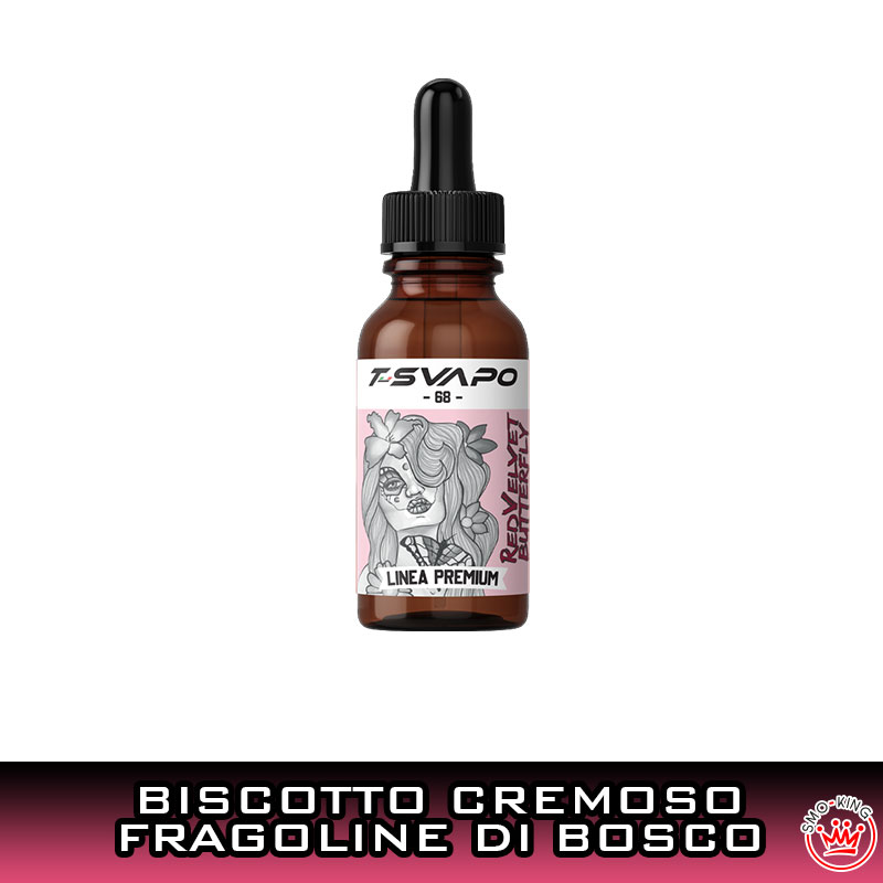 T-Svapo Red Velvet Butterfly Aroma Concentrato 10 ml