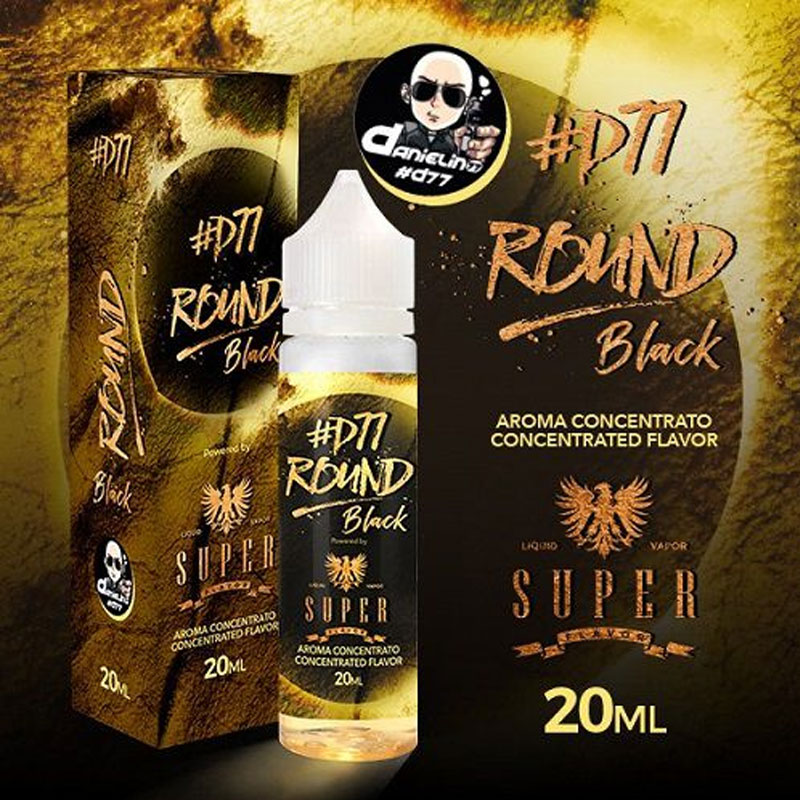 Super Flavour Round Black D77 Aroma 20 ml