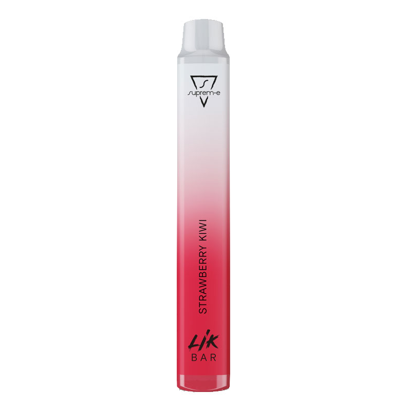 Lik Bar Strawberry Kiwi 500mAh Sigaretta Usa e Getta 600 Puff Suprem-e