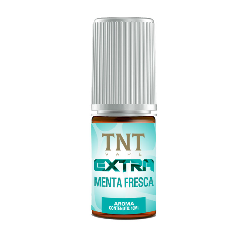 TNT Vape Extra Menta Fresca Aroma 10 ml Liquido Sigaretta Elettronica