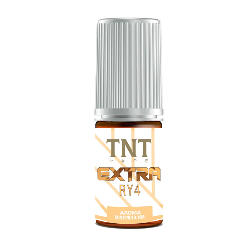 TNT Vape Extra Tabacco RY4 Aroma 10 ml Liquido Sigaretta Elettronica
