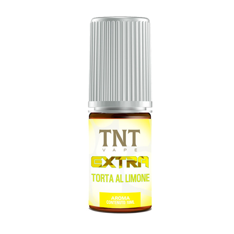 TNT Vape Extra Torta al Limone Aroma 10 ml Liquido per Sigaretta Elettronica