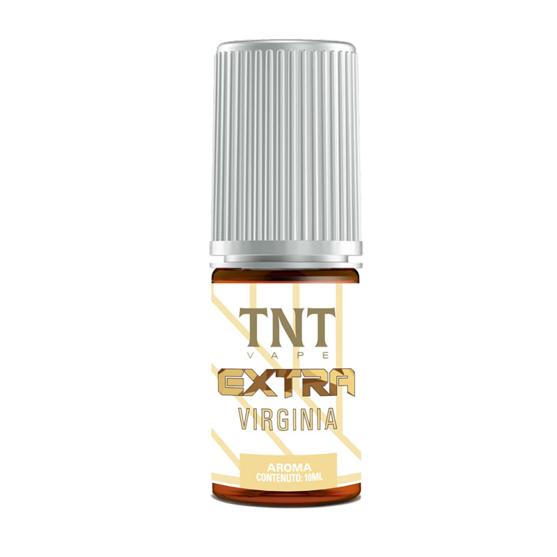TNT Vape Extra Tabacco Virginia Aroma 10 ml Liquido Sigaretta Elettronica