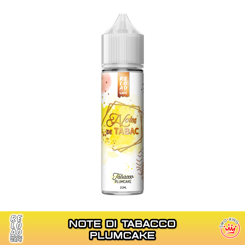 TABACCO PLUMCAKE Notes de Tabac Aroma 20 ml Reload Vape